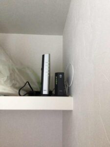 ネットの回線工事するだけでは自宅内はWi-Fi繋がらない、ルーターが必要です 3BAE5019 E533 404F 9BC6 39C5F38E498B