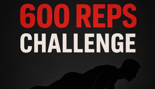 「腕立て伏せ600回達成！次は700回へ。限界を超える挑戦で見えた成長の兆し」