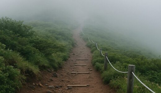 樽前山トレイルラン体験記｜濃霧と熊と私